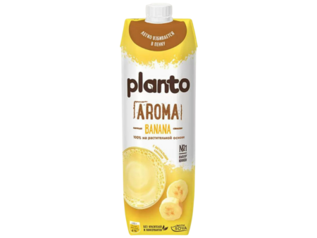 Молоко Соевое со вкусом Банана Planto , Молоко PLANTO Поставщик Сочи