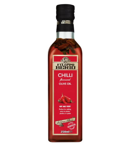 Масло Оливковое EXTRA VERGIN 0,25л с Чили Filippo Berio Premium, Чили-масло для HoReCa Сочи, Масло оптом от поставщика
