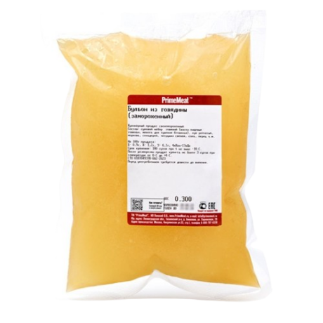 Бульон костный говяжий см 1л Prime Foods